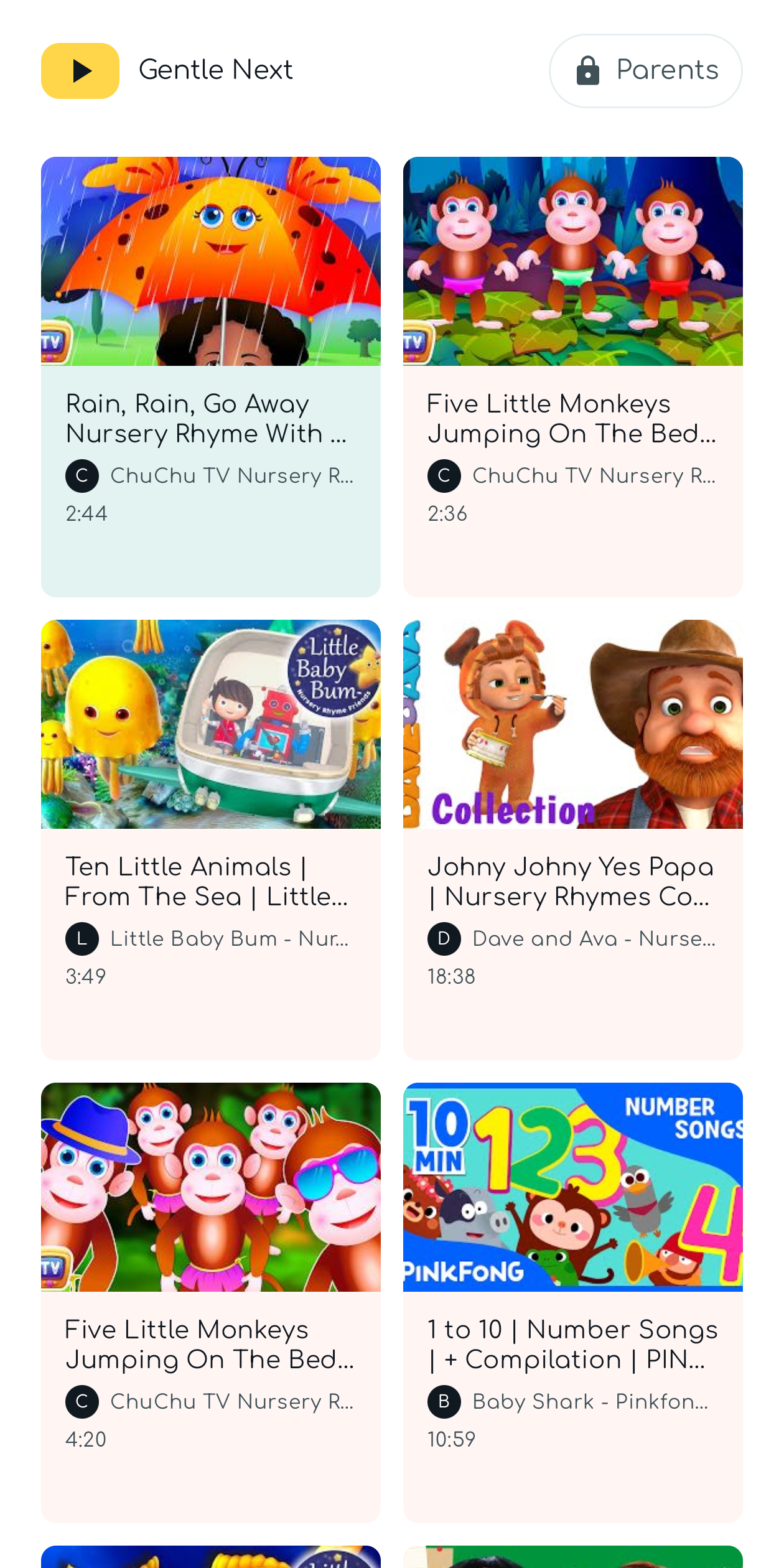 Gentle Next child library